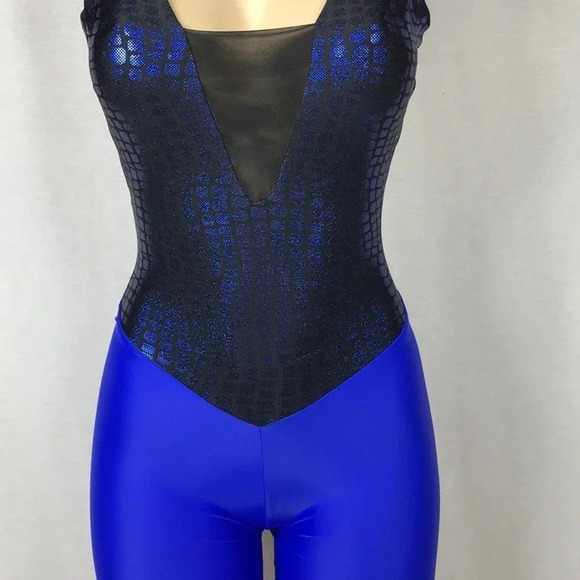 Zuliana Designer Activewear Romper Made In USA NWT - Picture 4 of 7